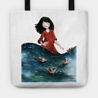 Mightier Than The Waves Tote