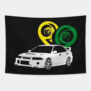 mitsubishi evolution Tapestry