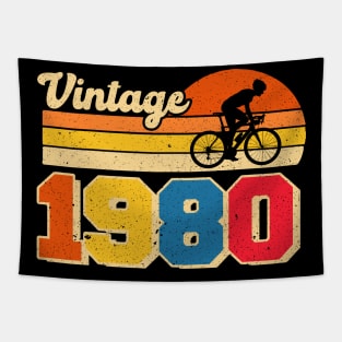 40th Cycling Birthday Gift Custom Vintage 1984 Birthday Gift For Men 40th Birthday Tee For Dad copy Tapestry