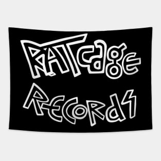 Ratcage Records Shirt White Tapestry