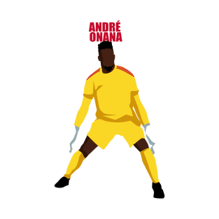 André Onana: Simple Flat Design Tribute T-Shirt