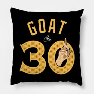 GOAT 30 Greatest Of All Time Fan Tribute Gift Support Pillow