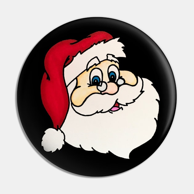 Santa Claus Pin by MyownArt