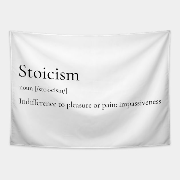 Stoicism Definition Tapestry by StoicChimp