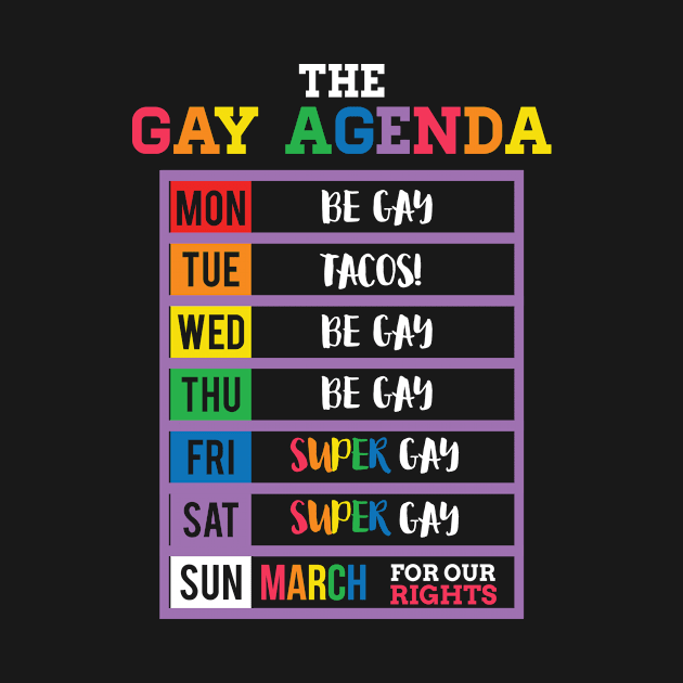 Gay Agenda by mikevdv2001