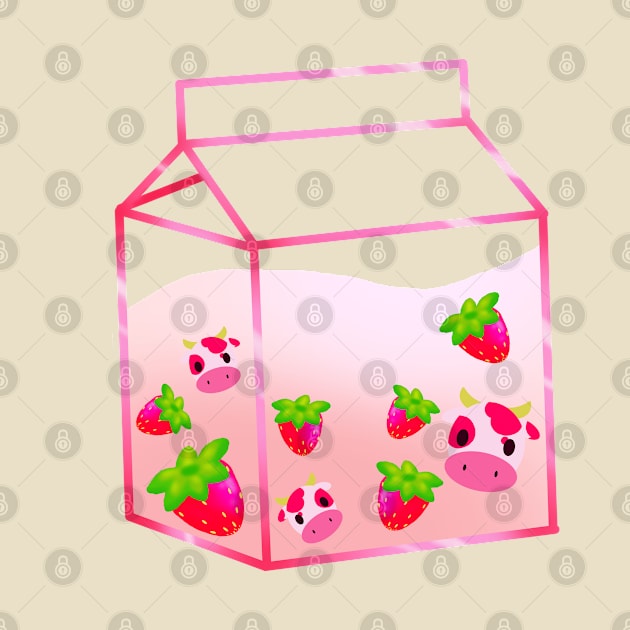 Strawberry Milk by JessicaMarieH