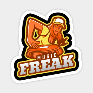 Music Freak Magnet