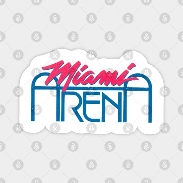 Miami Arena Magnet by FHN