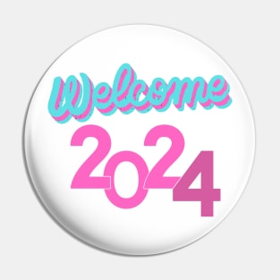 WELCOME 2024 Pin