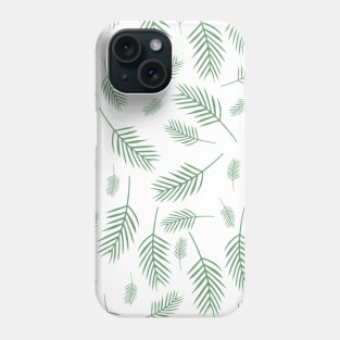 Palm leaves pattern Phone Case