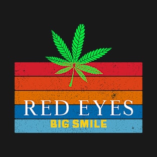 Red Eyes, Big Smile (color) T-Shirt