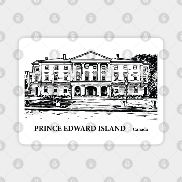 Prince Edward Island Canada Magnet by Lakeric