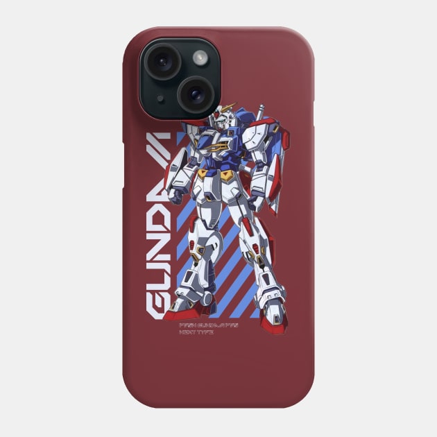 Gundam F90 Next Type Phone Case by Shapwac12