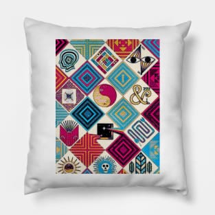 Quilted Abstract Dream Pillow