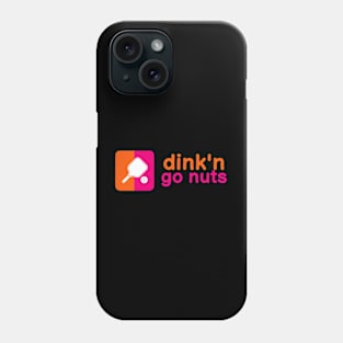 dinkin donuts pickleball shirt Phone Case