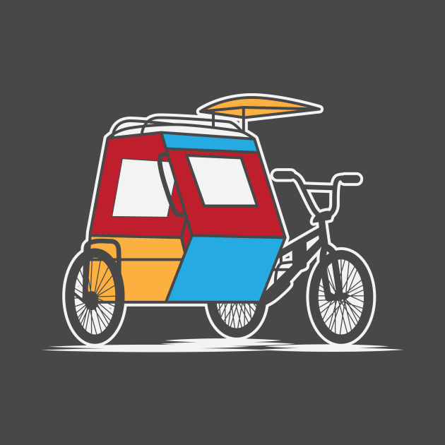 Philippines Padyak Bicycle Pedicab by BANWA