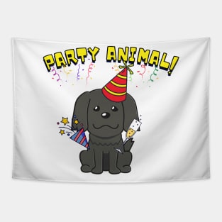 Party Animal Sheepdog Tapestry