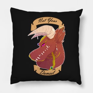 Not Your Damsel Pillow