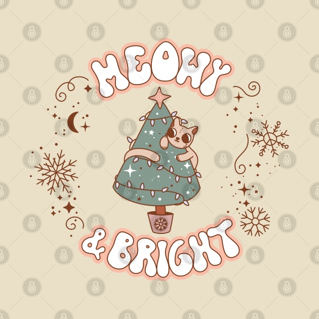 Meowy & Bright Cat by Nova Studio Designs