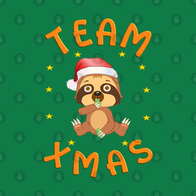 Team Xmas Sloth by madrigenum