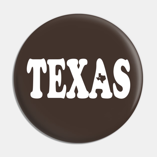 Texas Pin by Etopix