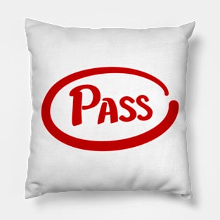 Pass Mark Pillow