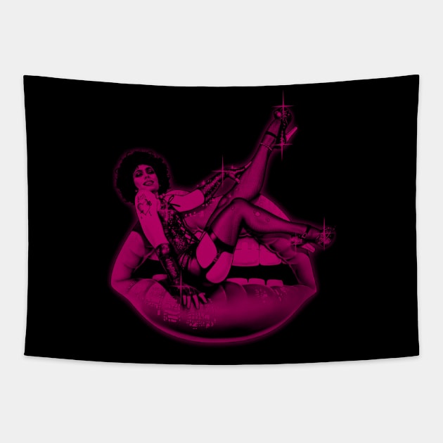 The Rocky Horror Picture Show Tapestry by Gumilang