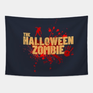 The Halloween Zombie Blood Tapestry