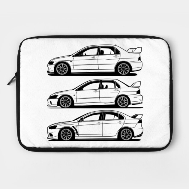 Mitsubishi Lancer Evolution Generations Best Shirt Design