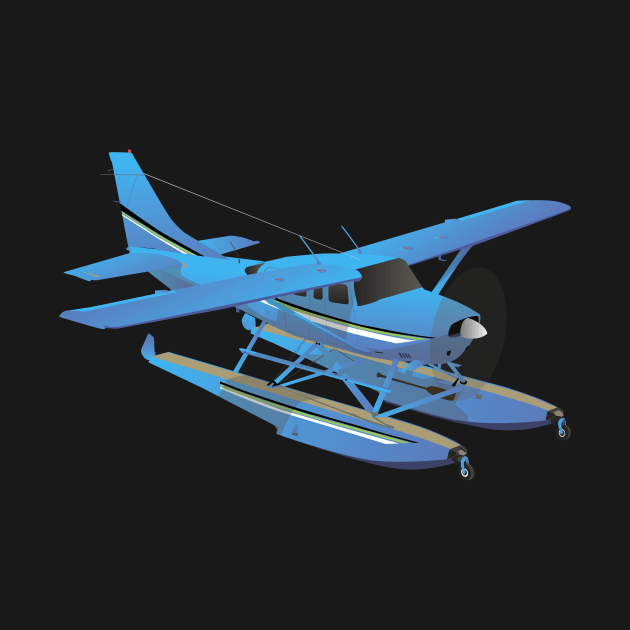 Civil Single-engined High Wing Seaplane by NorseTech