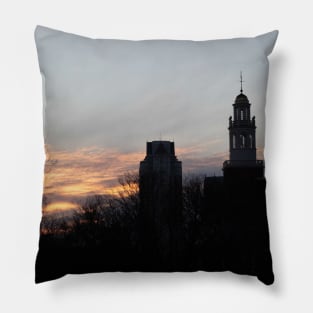 Night Skyline Pillow