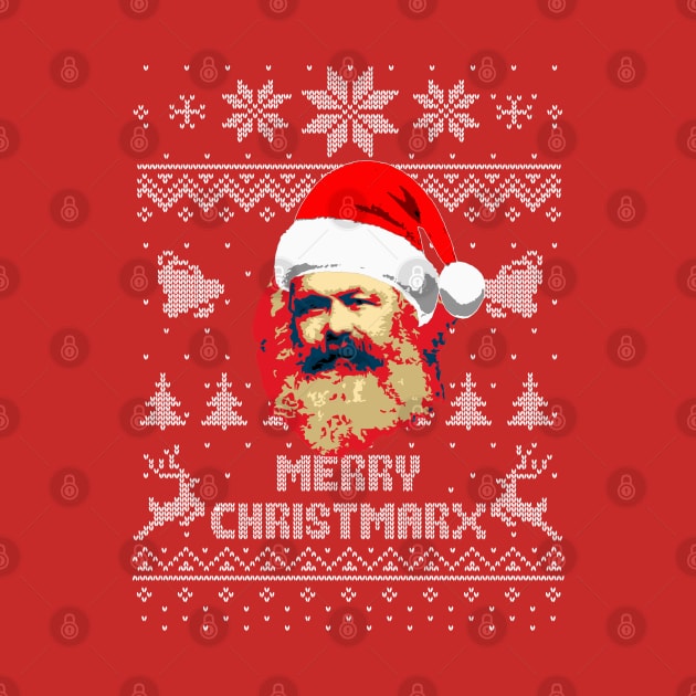 Karl Marx Merry Christmas by Nerd_art