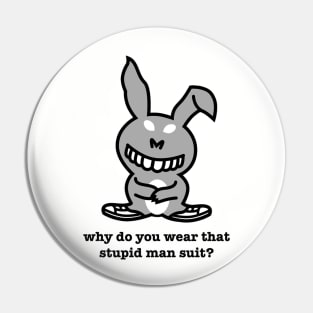 Frank the Happy Bunny Pin