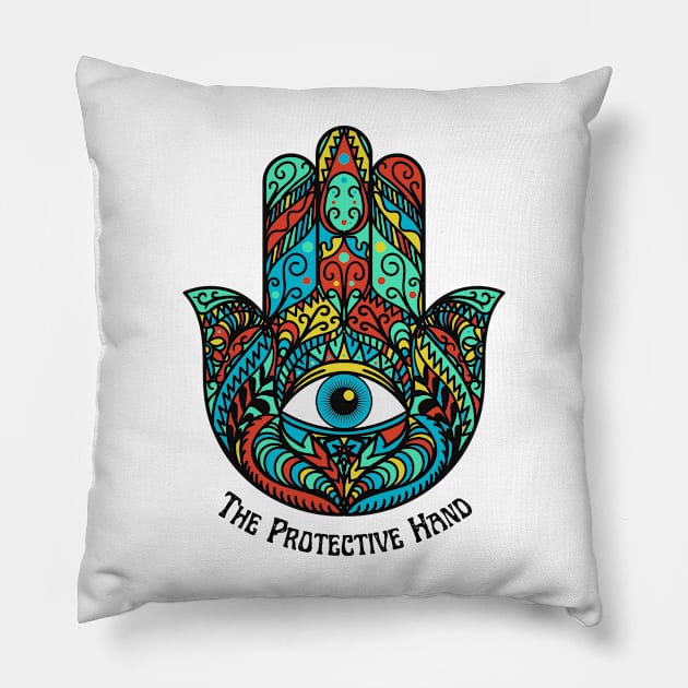 The Protective Hand Pillow by Creativity Haven