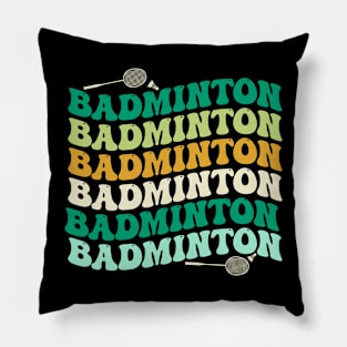 Badminton Vibes Pillow