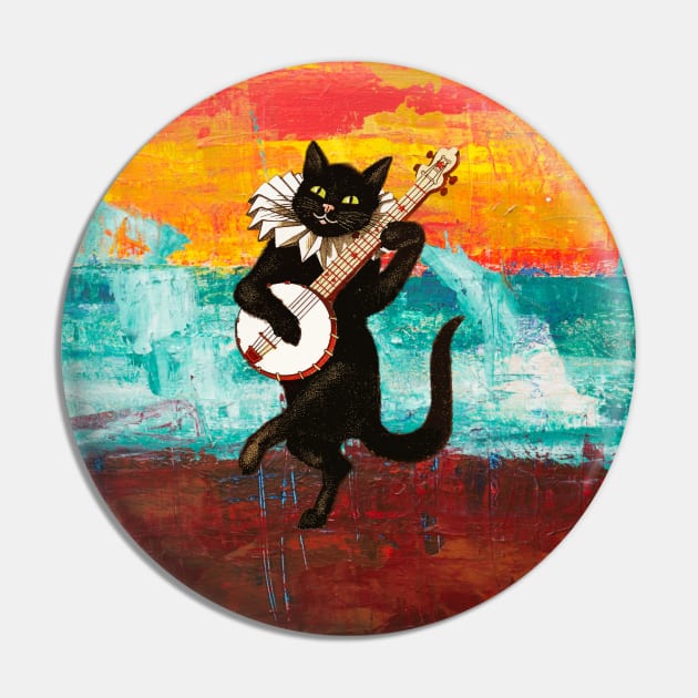 Cat painting #3 Pin by HuntersDesignsShop