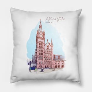 St. Pancras Station Pillow