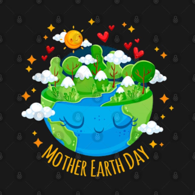 mother earth day t-shirt gift Earth Day 50th 22 April 2020 by kedesign1