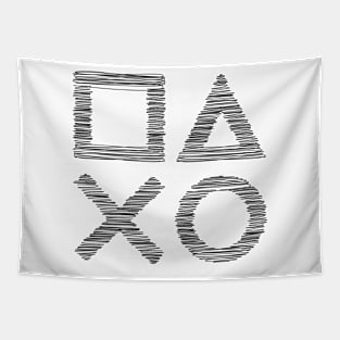 playstation button Tapestry