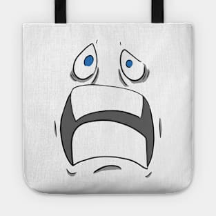 Scaredy Face Tote