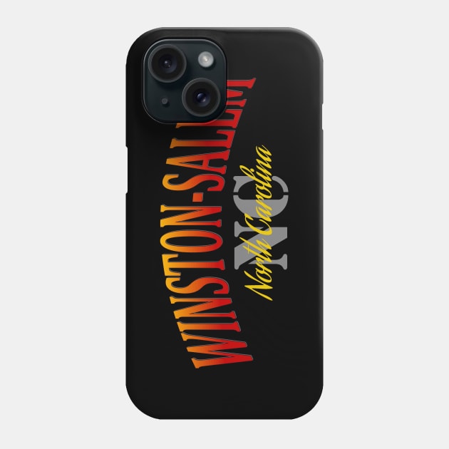 City Pride: Winston-Salem, North Carolina Phone Case by Naves