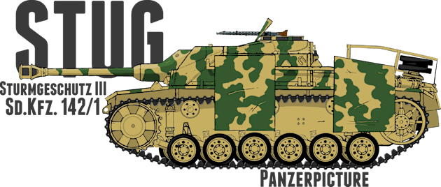 StuG Ausf. G. Kids T-Shirt by Panzerpicture