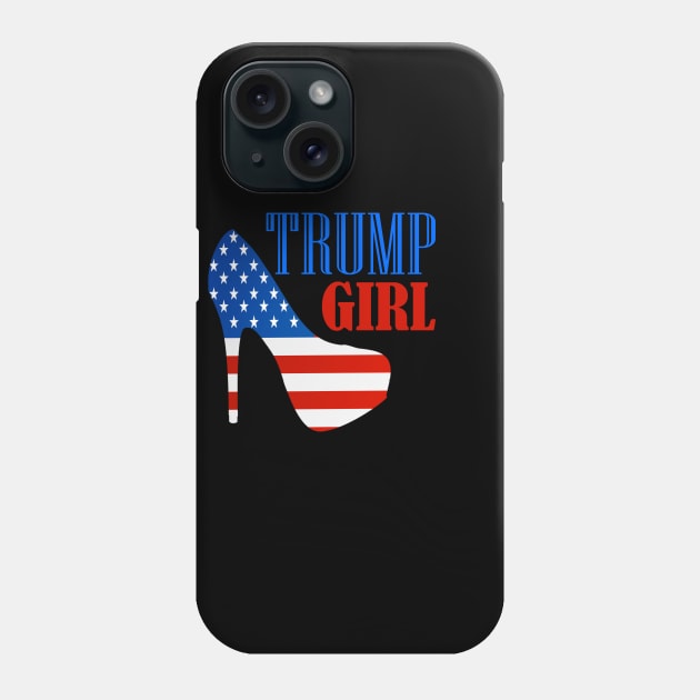 Trump girl 2020 voting... Phone Case by DODG99