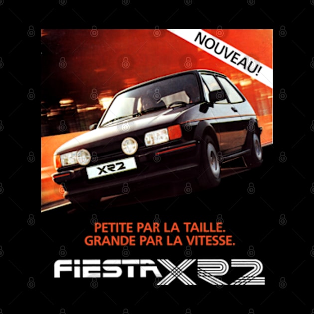 FORD FIESTA XR2i - advert by Throwback Motors