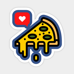 I love Pizza Magnet