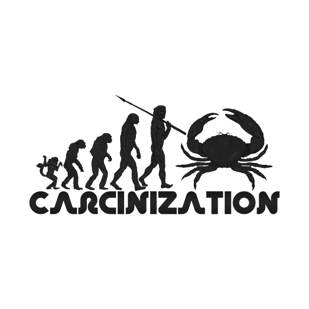 Evolution of Man - Carcinization by Darkseal