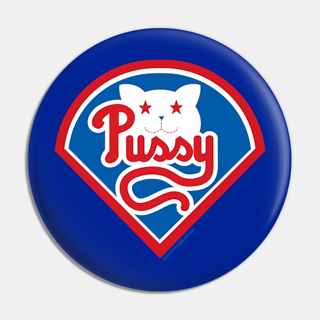 Philadelphia Pussy Pin by oliveandrye