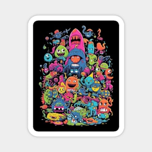 Doodle Art Magnet