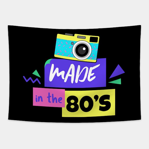 Made in the 80's - 80's Gift Tapestry by WizardingWorld