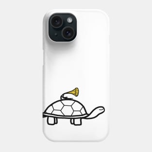 minimal turtle (transparent) Phone Case